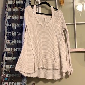 Cold Shoulder Free People sweater